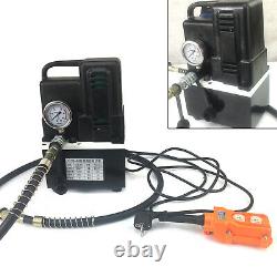 High Pressure Electric Driven Hydraulic Pump 1.2KW Single Acting Valve Pump 110V