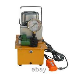 High Pressure Electric Hydraulic Pump 10000 PSI Manual Valve 110V 750W