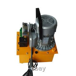 High Pressure Electric Hydraulic Pump 10000 PSI Manual Valve 110V 750W