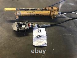 Huskie Hydraulic Cable Cutter With Enerpac Hand Pump