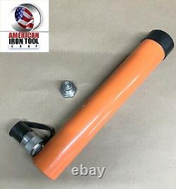 Hydraulic Cylinder 10 Ton Single Acting 10-1/8 Stroke matches many brands size