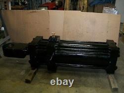 Hydraulic Cylinder 14 Bore 40 Stroke Rod Size 6 Trundle Pin Mount 4 1/2