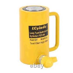 Hydraulic Cylinder Jack 20T 4 Stroke Solid Single Acting Hydraulic Lifting Jack