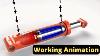 Hydraulic Cylinder Working Animation How Does A Hydraulic Cylinder Work