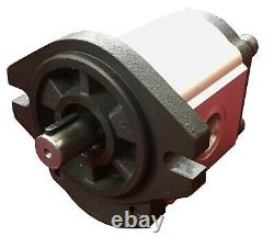 Hydraulic Gear Pump 28cc/rev 18.4gpm @ 2500rpm 3625psi 5/8 Key Shaft SAE A CW