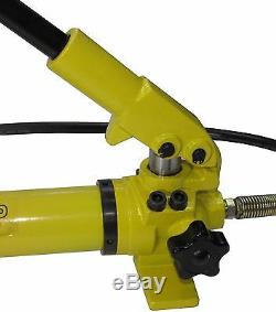 Hydraulic Hand Pump with Single-acting Hollow Ram Cylinder (20tons 2)