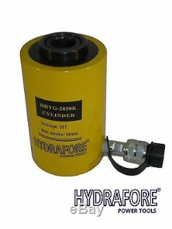Hydraulic Hand Pump with Single-acting Hollow Ram Cylinder (20tons 2)