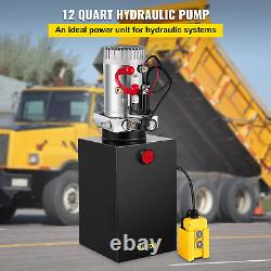 Hydraulic Pump 12 Quart Hydraulic Power Unit Single Acting Hydraulic Power Unit