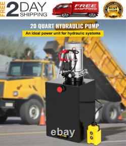Hydraulic Pump 12 Quart Hydraulic Power Unit Single Acting Hydraulic Power Unit