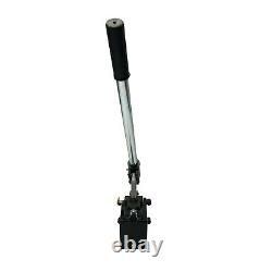 Hydraulic piston hand pump with release knob for single acting cylinder 1.5 CID