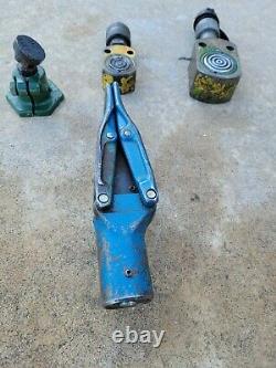 Lot Of Enerpac Rsm 50 And 100 Hydraulic Cylinder Flat-jac 5 And 10 Ton +