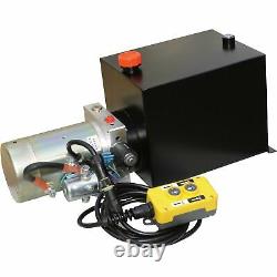 NorTrac Dump Trailer Power Unit with12V DC Motor- For Single-Acting Cylinder