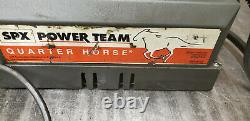 Power Team PE104 Quarter Horse 10K Single/Double Hydraulic Pump 3-Pos 4-way 115V