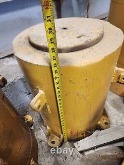 R. DUDGEON'S 500 TON SINGLE ACTING HYDRAULIC CYLINDER JACK 26 HIGH x 19 DIA