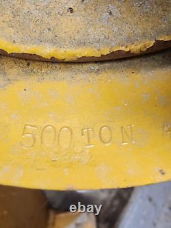 R. DUDGEON'S 500 TON SINGLE ACTING HYDRAULIC CYLINDER JACK 26 HIGH x 19 DIA