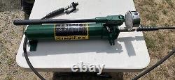 SIMPLEX Enerpac P82-A, TWO SPEED, COMPACT STEEL HYDRAULIC HAND PUMP 10,000 psi