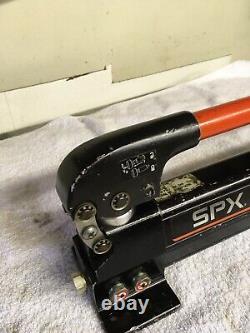 SPX POWERTEAM P59L 10,000 PSI Light Weight 2 Stage Hand Pump. Rebuil Enerpac