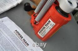 SPX Power Team RT302 Twin Single Acting Hydraulic Cylinder 30 Ton-Hose USA MADE