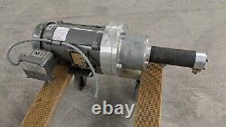 Settima GR20 SMT BLGMDV Screw Pump High Viscosity and Air Emulsion Baldor 1HP