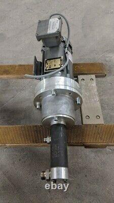 Settima GR20 SMT BLGMDV Screw Pump High Viscosity and Air Emulsion Baldor 1HP