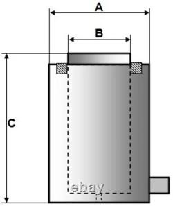 Single-Acting Hydraulic Cylinder (300Tons 2) (YG-30050)