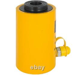 Single-acting Hollow Ram Cylinder 30tons 4Stroke Ram Hollow Lift Cylinder