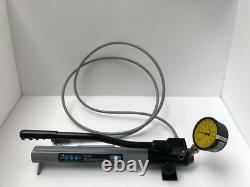Skf Tmjl 100 Hydraulic Hand Pump 100 Mpa/ 1000 Bar/ 14,500 Psi With Case