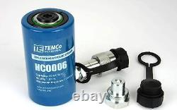TEMCo HC0006 Hydraulic Cylinder Ram Single Acting 10 TON 2 Inch Stroke