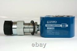 TEMCo HC0031 Low Profile Height Hydraulic Cylinder Puck 10 Ton, 0.39 Stroke