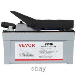 VEVOR Air Powered Hydraulic Foot Pump 2510A Power Release Pressure Auto Repair