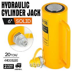 20 Tonnes 6 Temps Simple Effet Cylindre Hydraulique 10000psi Jack Ram
