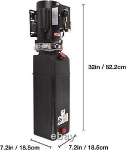 4 Gallon Hydraulic Power Unit Pompe Monophasé 3450rpm 2hp Portable Car Lift