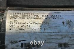 Cylindre Hydraulique 170 Ouvert- 75 Course Hyd Cyl Militaire Nos Pees-1100 Lbs