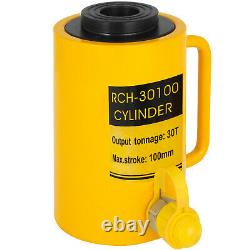 Cylindre Hydraulique Jack 30ton 4 Atteinte Hollow Lift Cylindre Métallique Durable 100mm
