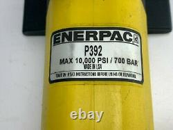 Enerpac P392 Hydraulic Hand Pump 700 Bar/10,000 Psi Avec Tuyau Hydraulique USA Made