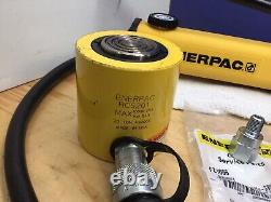 Enerpac Rcs-201 P142 Cylindre Hydraulique À Faible Hauteur De Pompe De 20 Tonnes