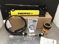 Enerpac Sch202h Set Rch202 Cylindre Hydraulique Hollow Set 20 Tonnes P392 Pompe