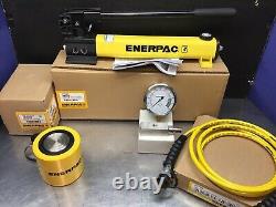 Enerpac Scl502h Rcs-502 P392 Pompe Hc7210 Cylindre Hydraulique, 50 Tonnes De Tuyau 10'