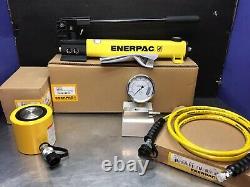 Enerpac Scl502h Rcs-502 P392 Pompe Hc7210 Cylindre Hydraulique, 50 Tonnes De Tuyau 10'