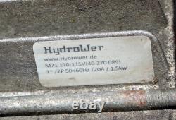 Hytorc Hy-115-2 Pompe À Crémaillère Hydraulique Électrique #20017
