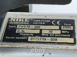 Nike Phs70-300 Pompe À Main Hydraulique 10000 Psi / 700 Bar, 0,3 Litre De Capacité