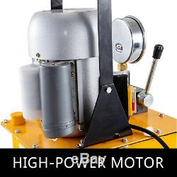 Pompe Électrique Hydraulique Manuelle Simple Effet Valve 10000 Psi 7l Capacité D'huile