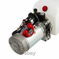 Pompe Hydraulique À Action Unique 12v 1 Gallon Pour Éponge De Lit À Remblayeur De Fendeur De Bois