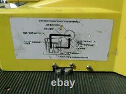 Pompe Hydraulique À Air Enerpac Turbo II Parg1102n Avec Interrupteur À Pied À Distance