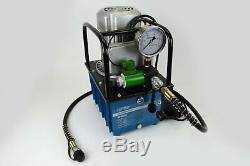 Pompe Hydraulique Électrique Power Pack 2 Stage Simple Effet 110v 10k Psi 488in3 Cap