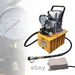 Pompe hydraulique à piston actionné par électrique avec commande manuelle de valve à simple effet 1400 tr/min 110V