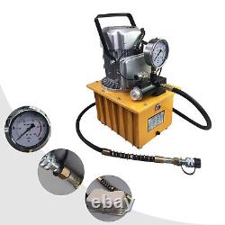 Pompe hydraulique électrique à entraînement manuel à simple effet, contrôle de valve 1400 tr/min 110V