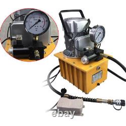 Pompe hydraulique électrique à entraînement manuel à simple effet, contrôle de valve 1400 tr/min 110V
