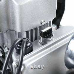 Pompe hydraulique électrique à simple effet de 750 W + tuyau d'huile de 1,8 m + connecteur rapide