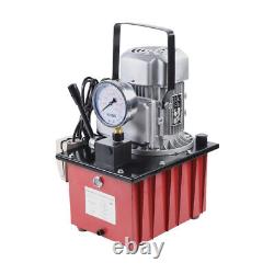 Pompe hydraulique entraînée électriquement à actionnement simple avec commande manuelle par vanne, 10000 PSI, 750W